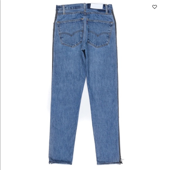 🥳HP💥RE/DONE✖️Levi’s High Rise Ankle Crop Jeans - Picture 3 of 10